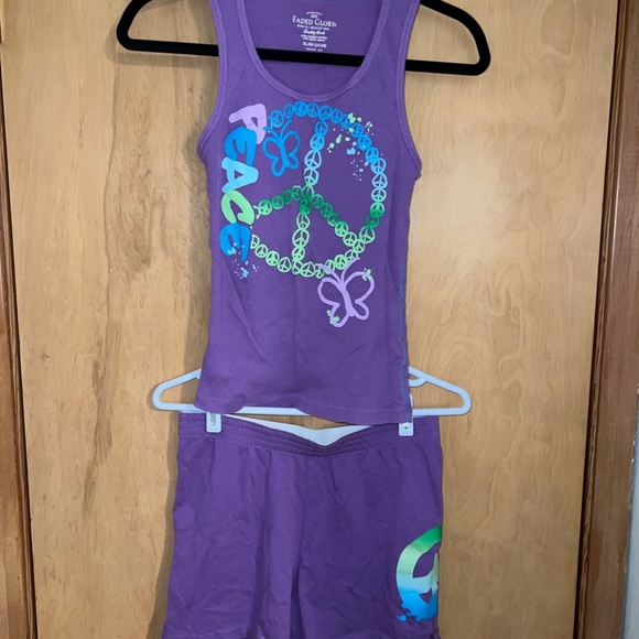Girls Tank and Short Set - Picture 2 of 4